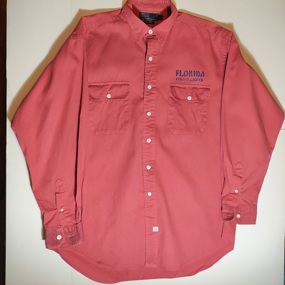 VINTAGE RALPH LAUREN POLO SHIRT LARGE - Picture 5 of 6